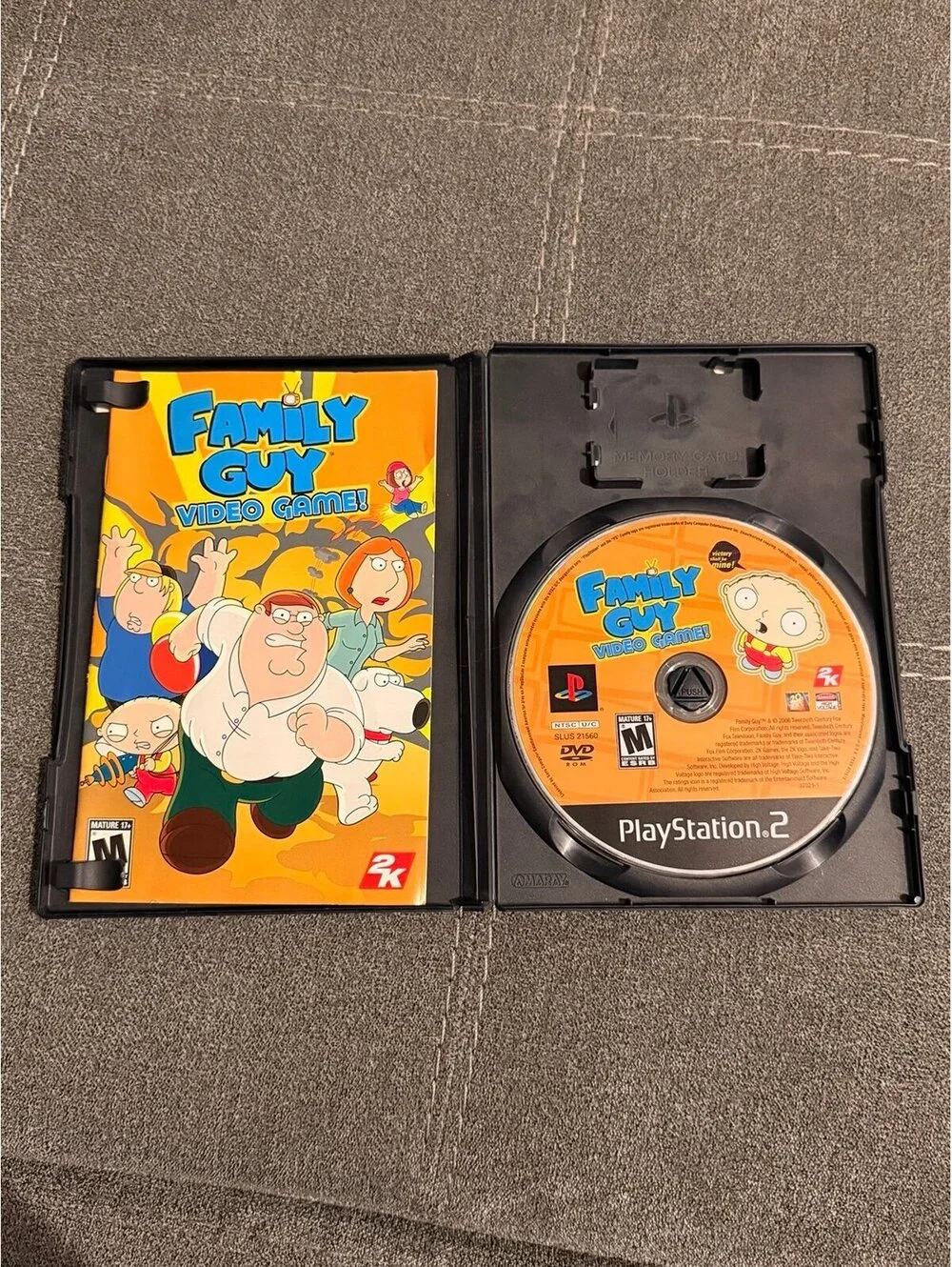 Family Guy the Video Game for PlayStation 2